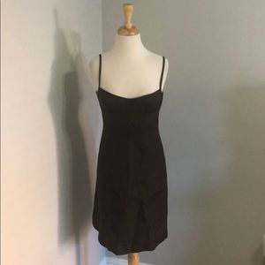 J Crew sleeveless brown dress, size 0P